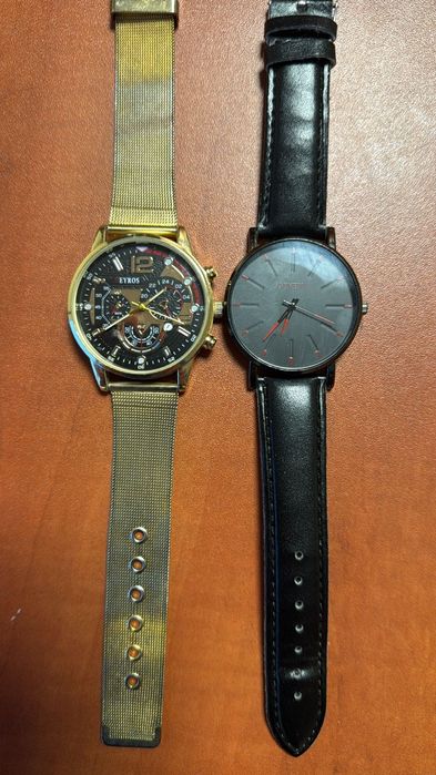 Dwa zegarki męskie