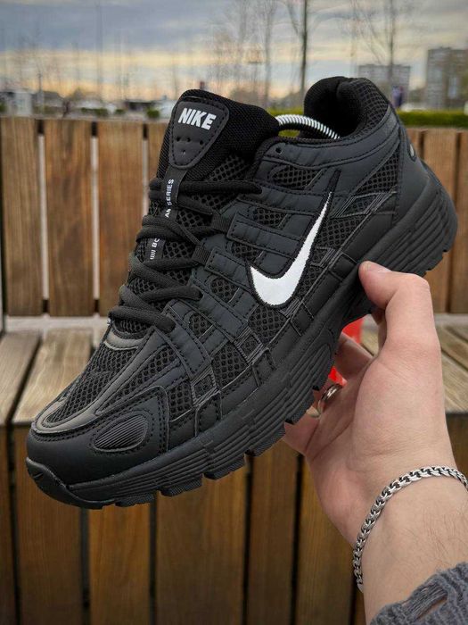 АКЦІЯ! Nike P-6000  Black/White 41 42 43 44 45 46 найк