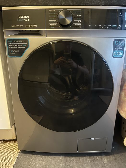 Máquina de Lavar e secar Roupa BECKEN Boostwash