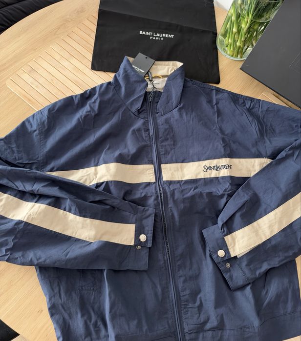 Kurtka YVES Saint Laurent Płaszcz YSL Narzutka Mastic Jacket