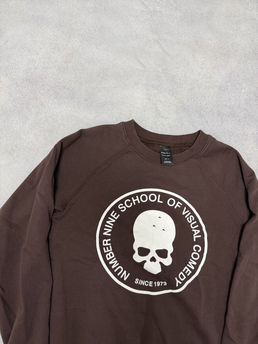 свитшот Number Nine School Of vision brown M L vetements rick owens