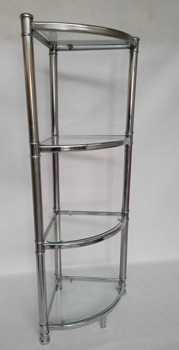 półka regał narożny 35x35 h 112 półka  metalowa