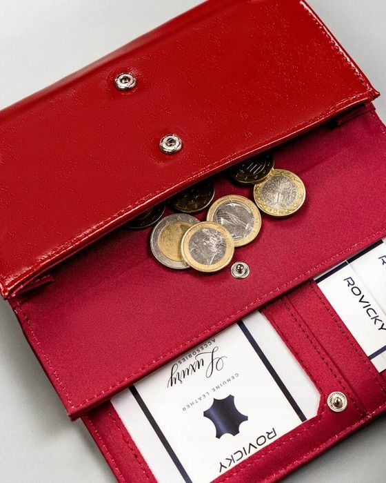 duży portfel damski ze skóry ekologicznej - 4u cavaldi