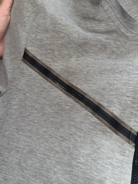 Кофта Nike Tech fleece сіра