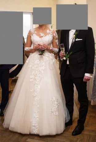 Suknia ślubna księżniczka