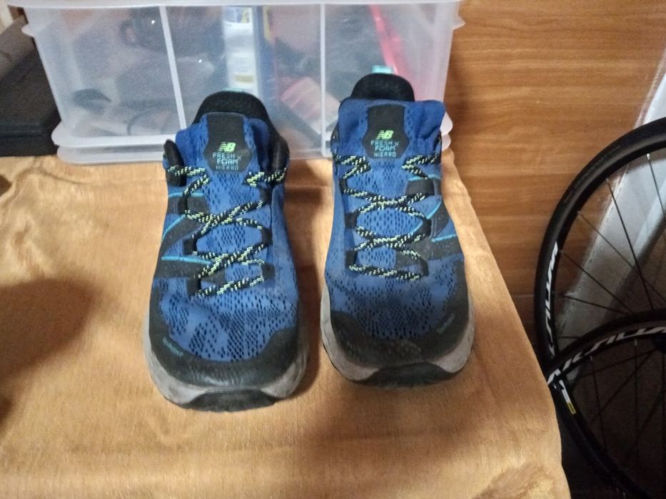 NEW BALANCE - obuwie biegowe trailowe, kolor niebieski wielokolorowe