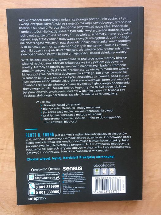 Zostań ultrasamoukiem - Scott H. Young