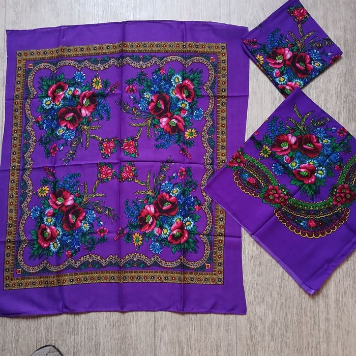 Хустки українські,бавовна