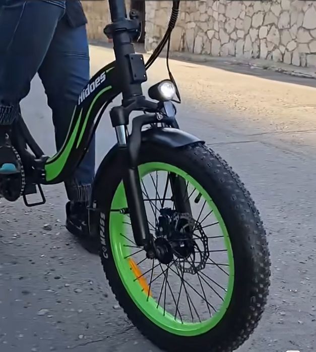 Bicicleta elétrica dobrável Hidoes C1 750W