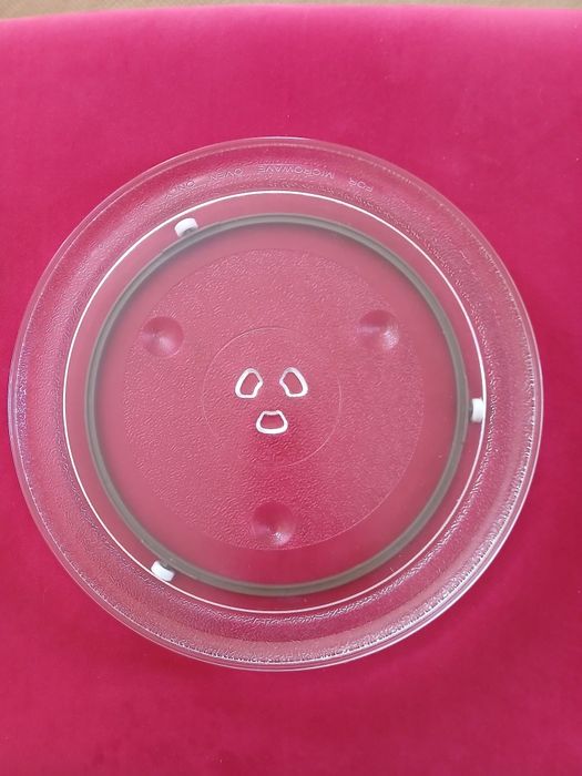 Prato Microondas 32 cm + Suporte