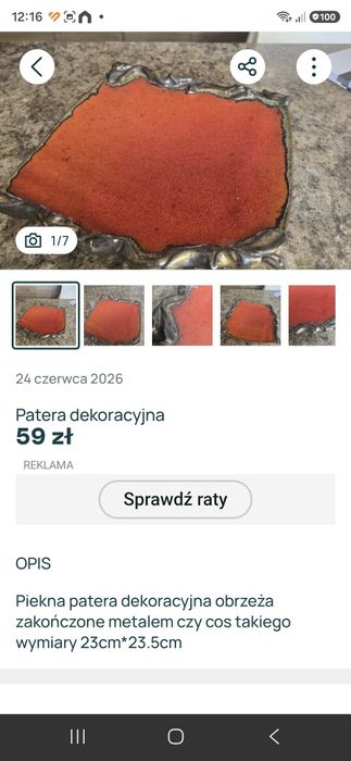Podstawka patera