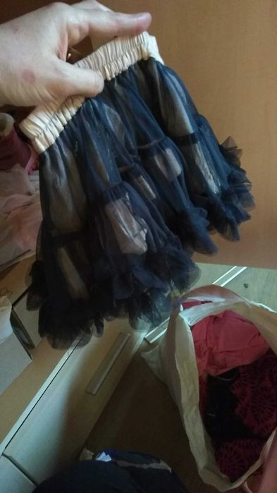 spódniczka tiul tutu next 6-9 miesięcy  cudo