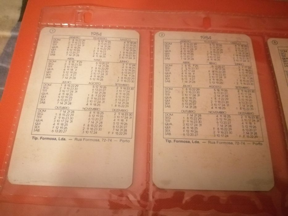 Calendários Eróticos (1984)