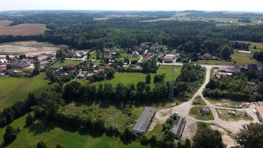 Działka przemysłowa z halą