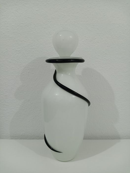 Vidro Opalino Jarra 39cm