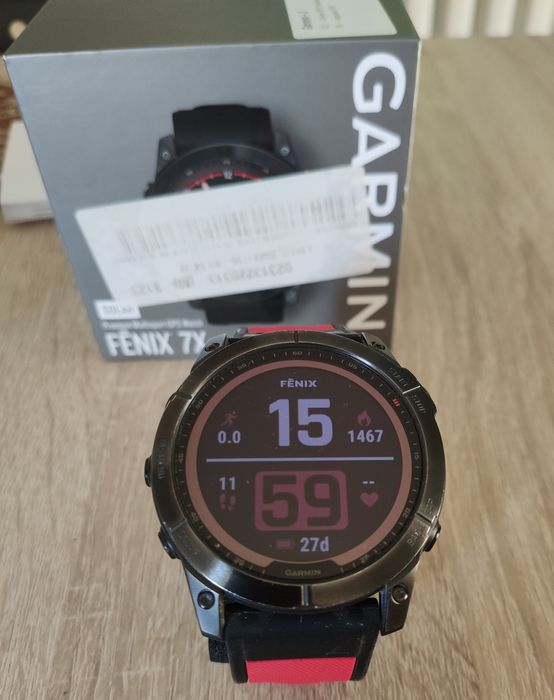Garmin Fenix 7X Solar - niewiele używany