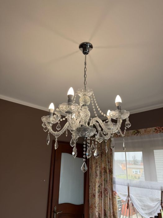 Lampa sufitowa- szkło