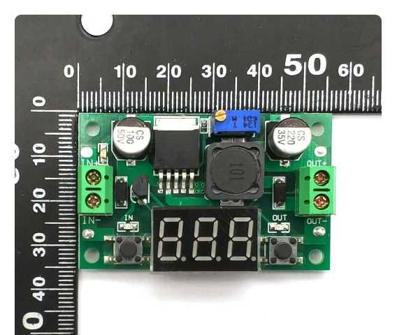 Модуль на LM2596 3A,4-40V, з дисплеєм