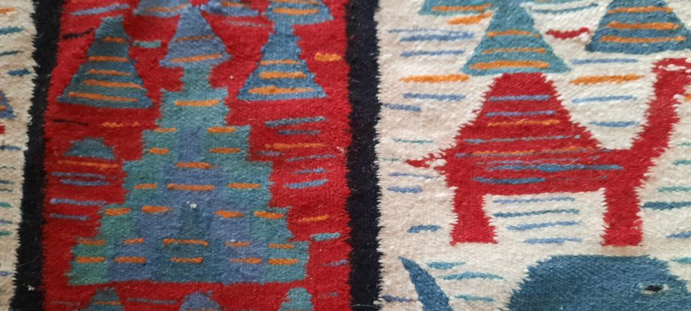 Tapete Kilim em lã