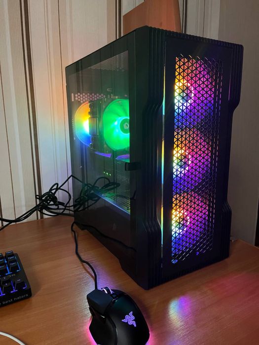 Ігровий ПК i5-12400F + RTX 3070, 32GB RAM, RGB підсвітка