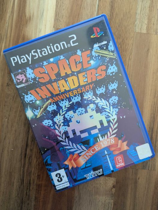 Space Invaders Anniversary PS2 PlayStation 2 Wydanie Angielskie