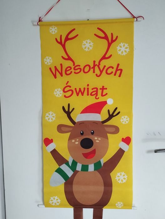Ozdoby świąteczne na drzwi 2 sztuki