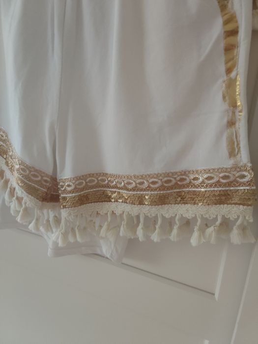Komplet letni bluzka i spodenki Boho rozmiar uniwersalny Zocco