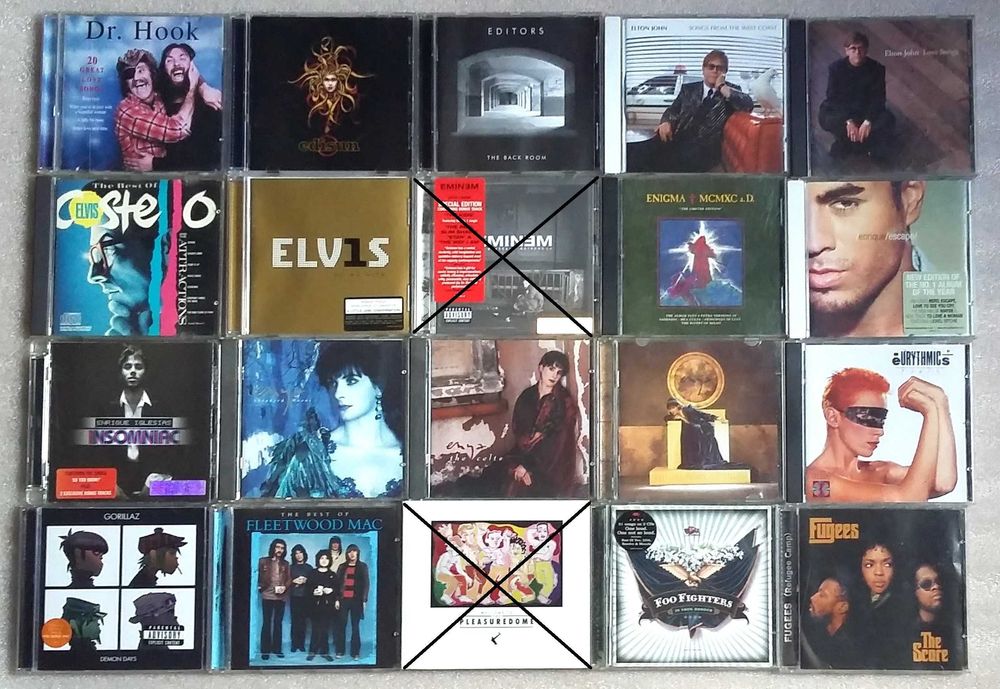 Vários CDs de Musica  de  A a P