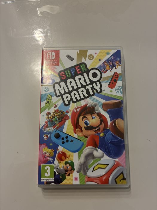 Lote Switch: Mario Party, Luigi, FC24, LEGO + Joy-Cons Originais