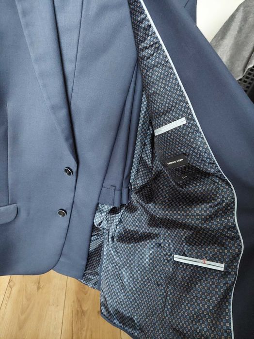 Garnitur granatowy Giacomo Conti męski