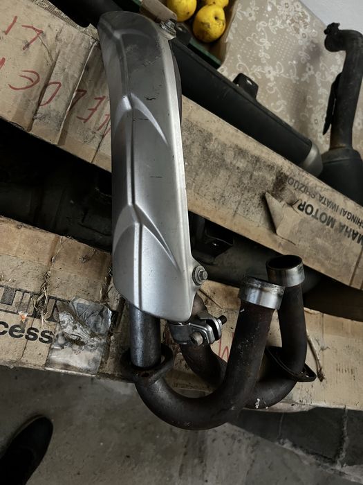 Coletor e escape yamaha YFM 700 raptor