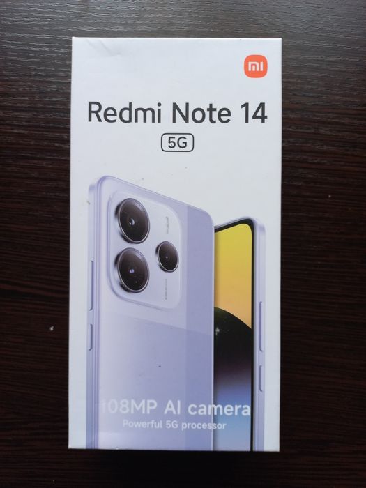Смартфон Xiaomi Redmi Note 14 5G 8/256GB Midnight Black