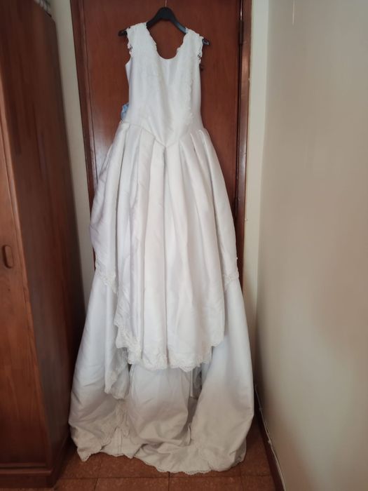 Vestido noiva com bordado
