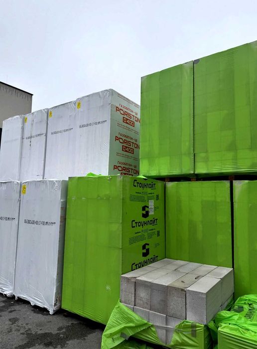 Стоунлайт і Парістон — блоки для професійного будівництва