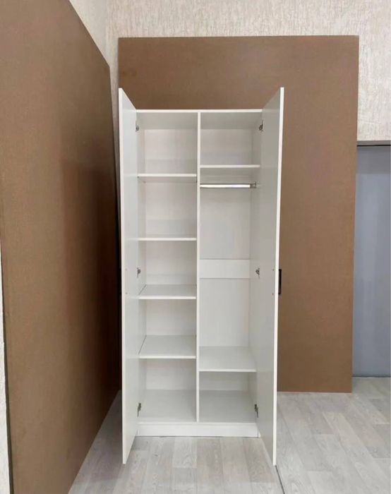Шкаф белый готовый большой