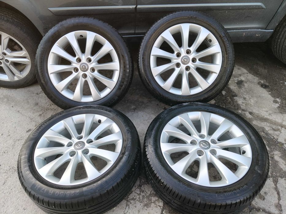 Koła Alu 17 5x115 225/50/17 Opel Astra Zafira Meriva