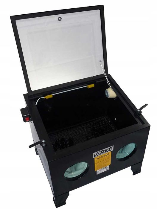 PIASKARKA KABINOWA STACJONARNA Warsztatowa Profesjonalna Duża 90L