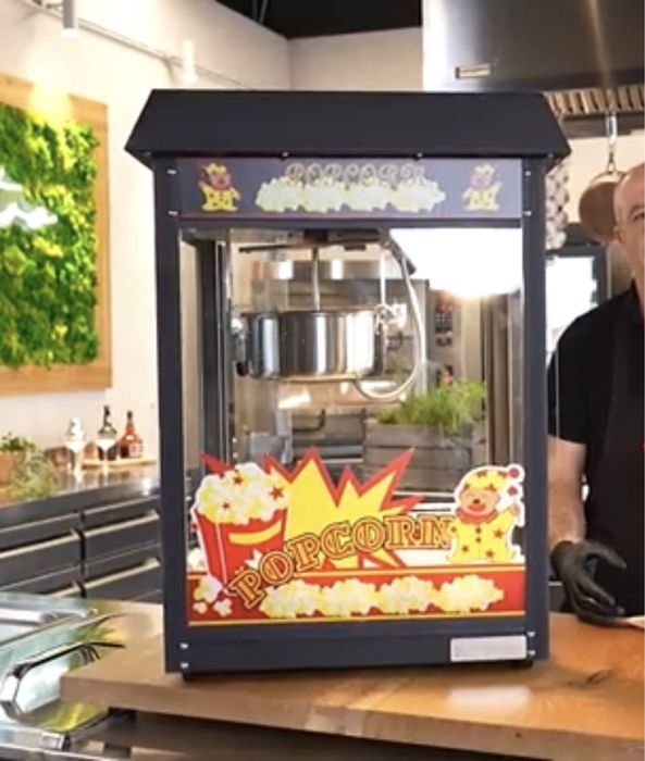 Aluguer máquina pipocas