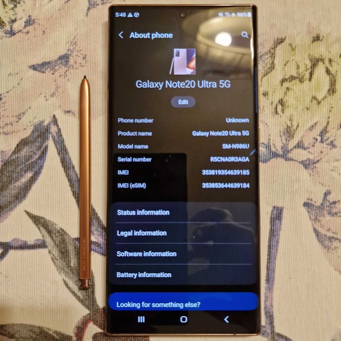 Samsung Galaxy Note20 Ultra 5G