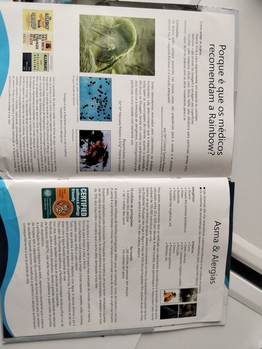 Rainbow SRX aspirador/purificador de ar