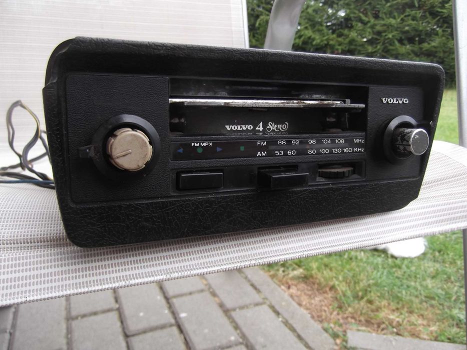 Radio VOLVO klasyk skala retro zabytek stare