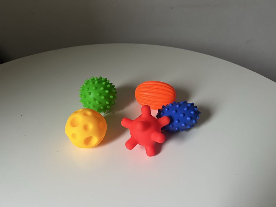 Piłeczki sensoryczne, 5 szt.