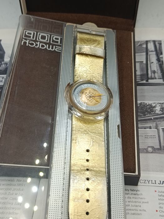 Zegarek Swatch pop swiss vintage