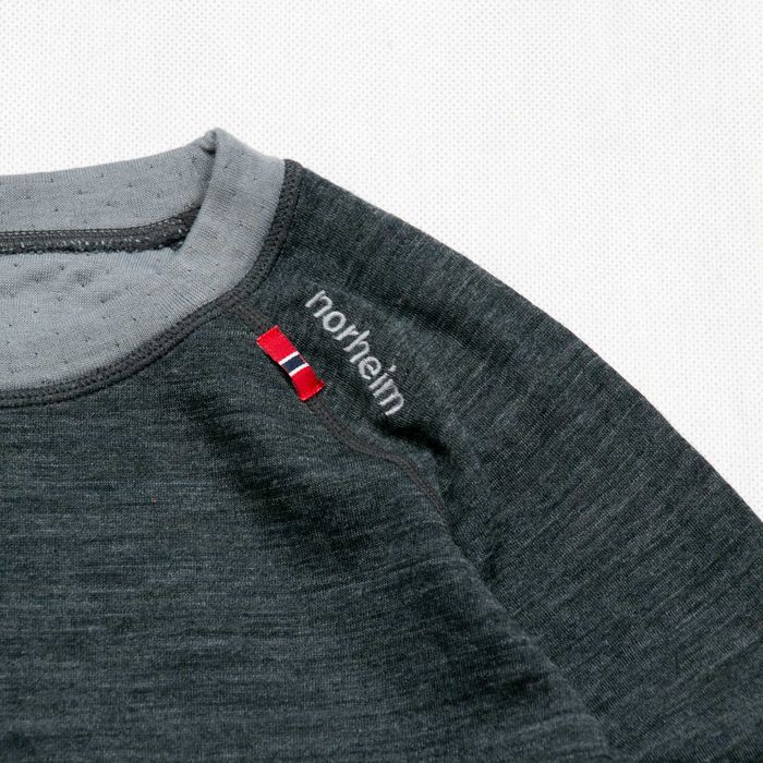 Norheim oppdal 2 lags ull koszulka termiczna merino wool 70% XS