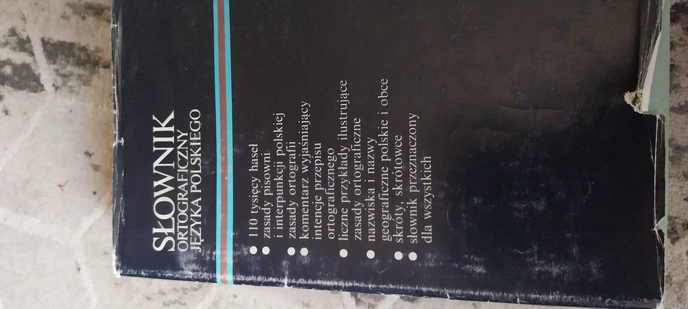 Książka..Słownik ortograficzny j.polskiego PWN.