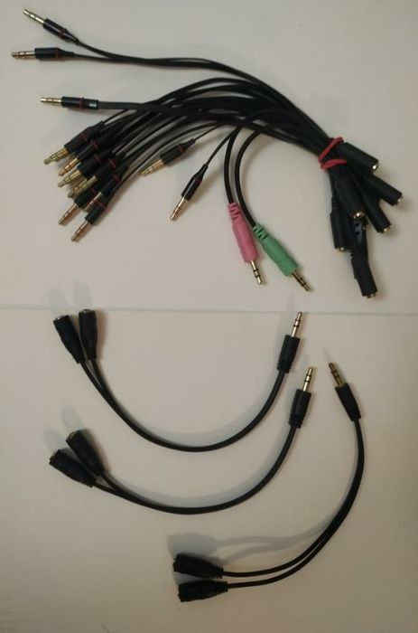 Аудіо-адаптери USB для мікрофона, навушника і кабелі акустики
Якісний