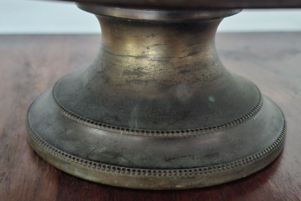 Kosz miedź secesja Art nouveau Beldray sygnowany