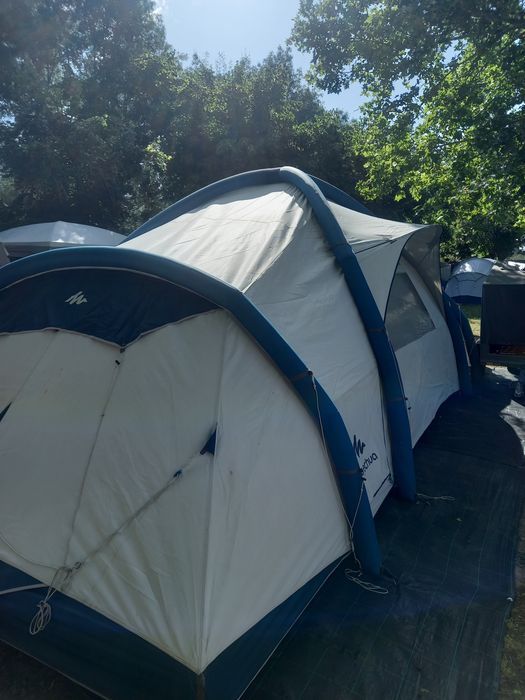 Grande Tenda campismo insuflável 8.4 fresh & black 4 quartos 8 pessoas em excelente estado