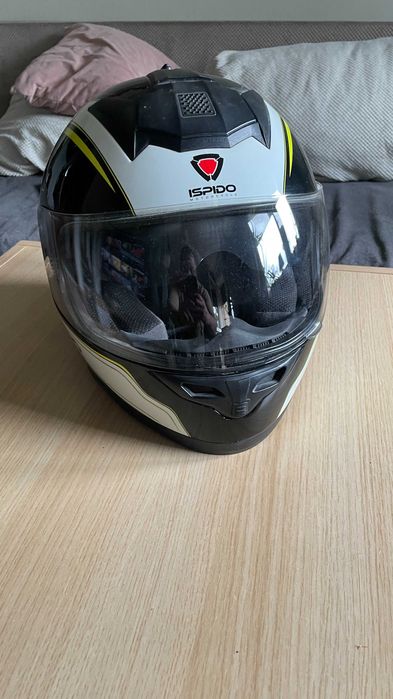 Kask motocyklowy ISPIDO rozmiar M 57-58 cm