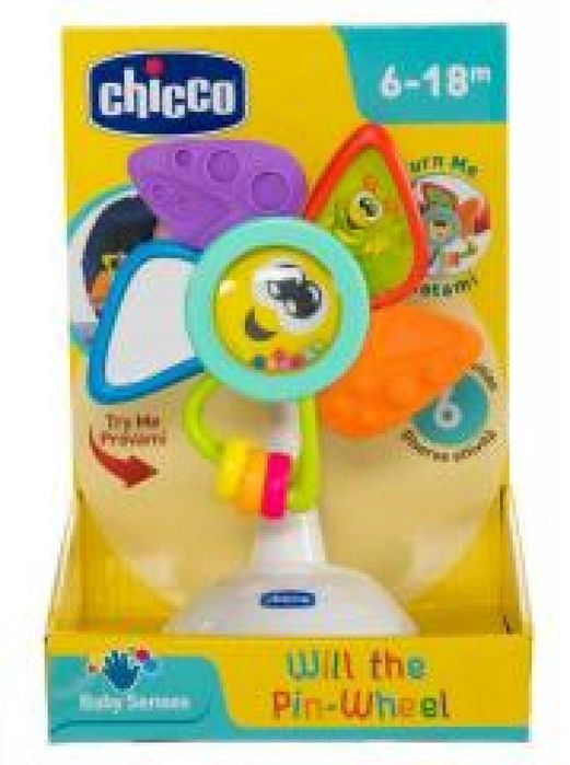 Wiatraczek zabawka na krzesełko do karmienia pudełko,210x142 mm